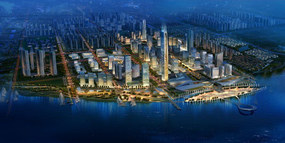 恒力集團(tuán)蘇州灣中心機房浮筑地臺施工