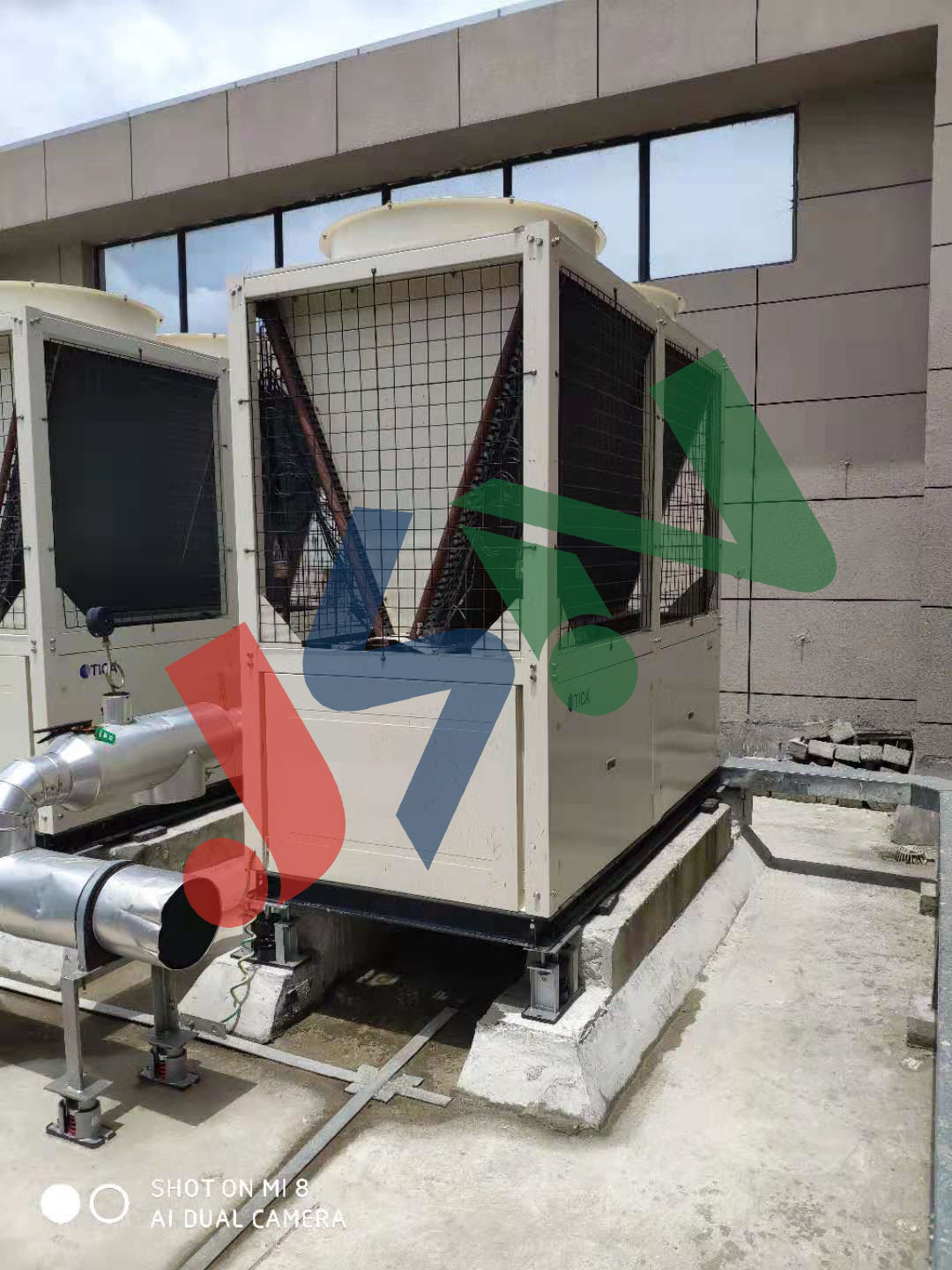 天加空調(diào)模塊機組安裝JA-1型減振器.jpg